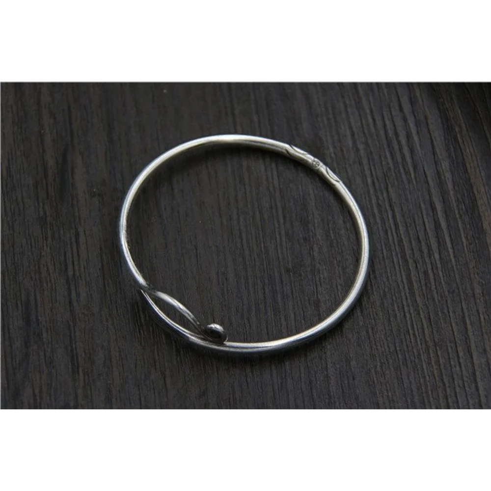 NEW Wrap Feather Ring |‎ 925 Sterling Silver Adjustable Bracelet